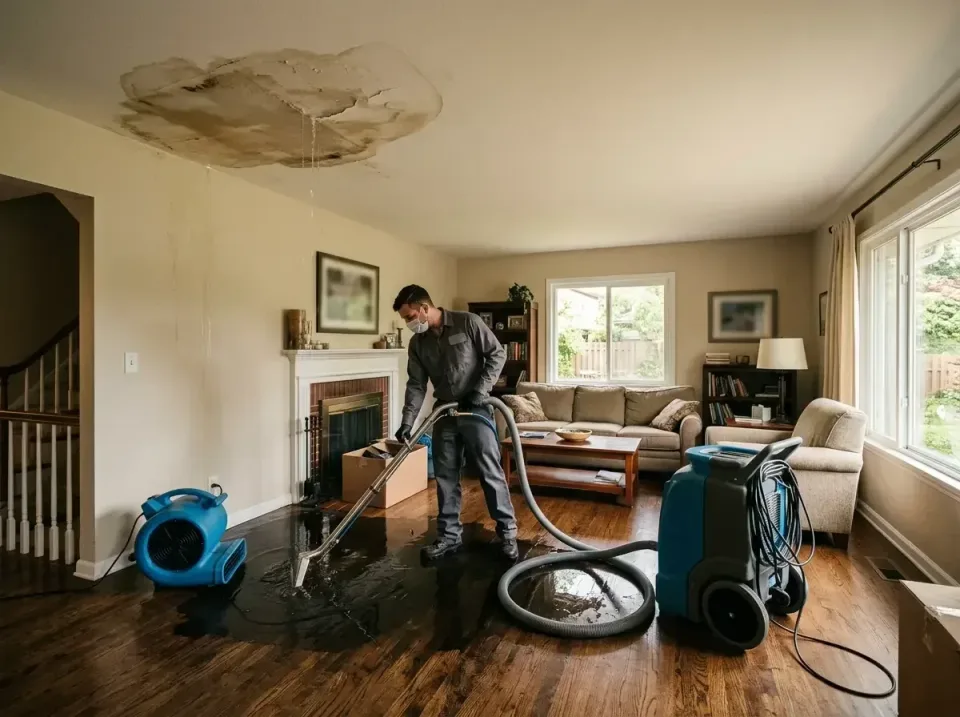 attic-pipe-burst-ceiling-drip-008 — frequently asked questions, Water Damage Restoration & Carpet Care in Imperial, NE